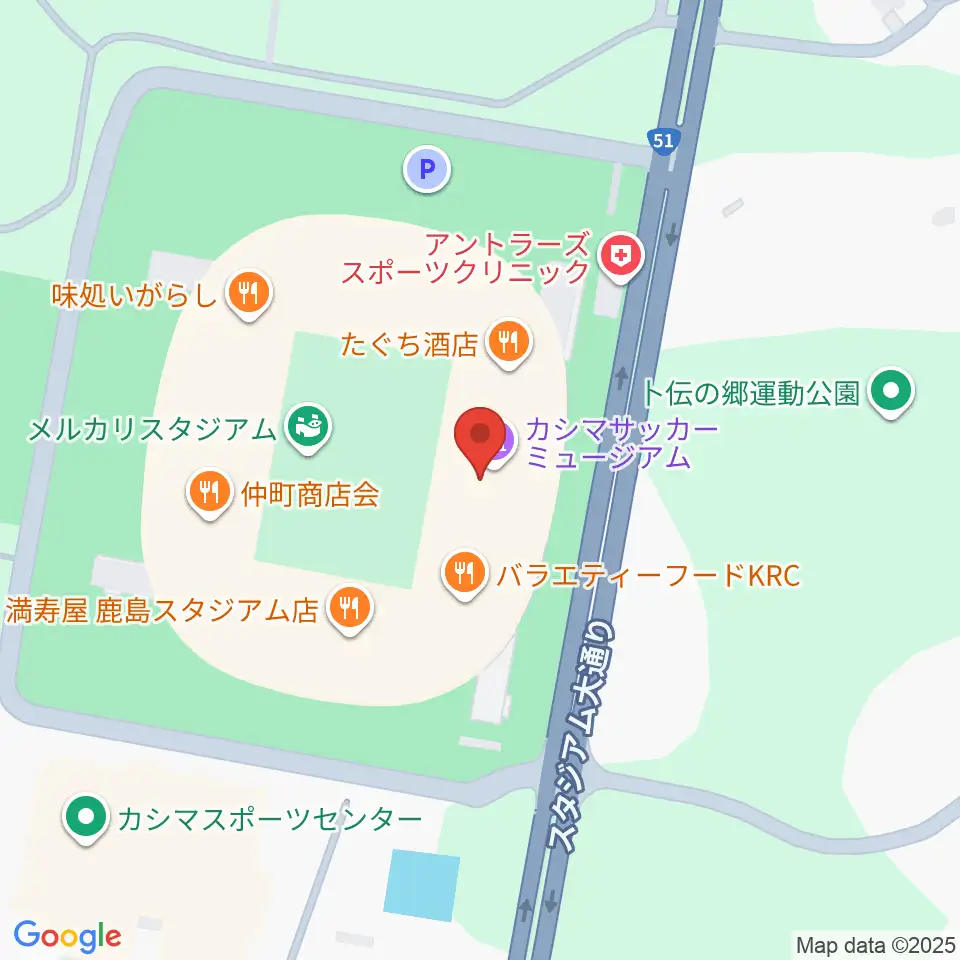 メルカリスタジアム周辺のコンビニエンスストア一覧地図
