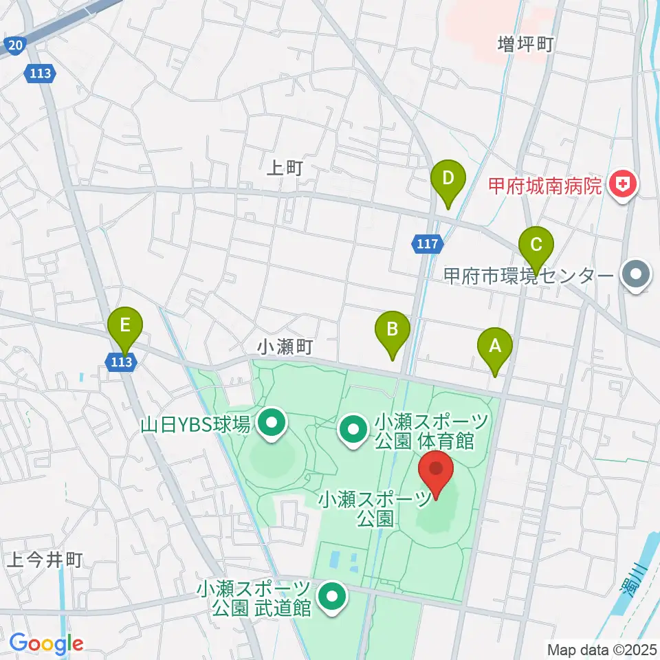 Jit リサイクルインク スタジアム周辺のコンビニエンスストア一覧地図