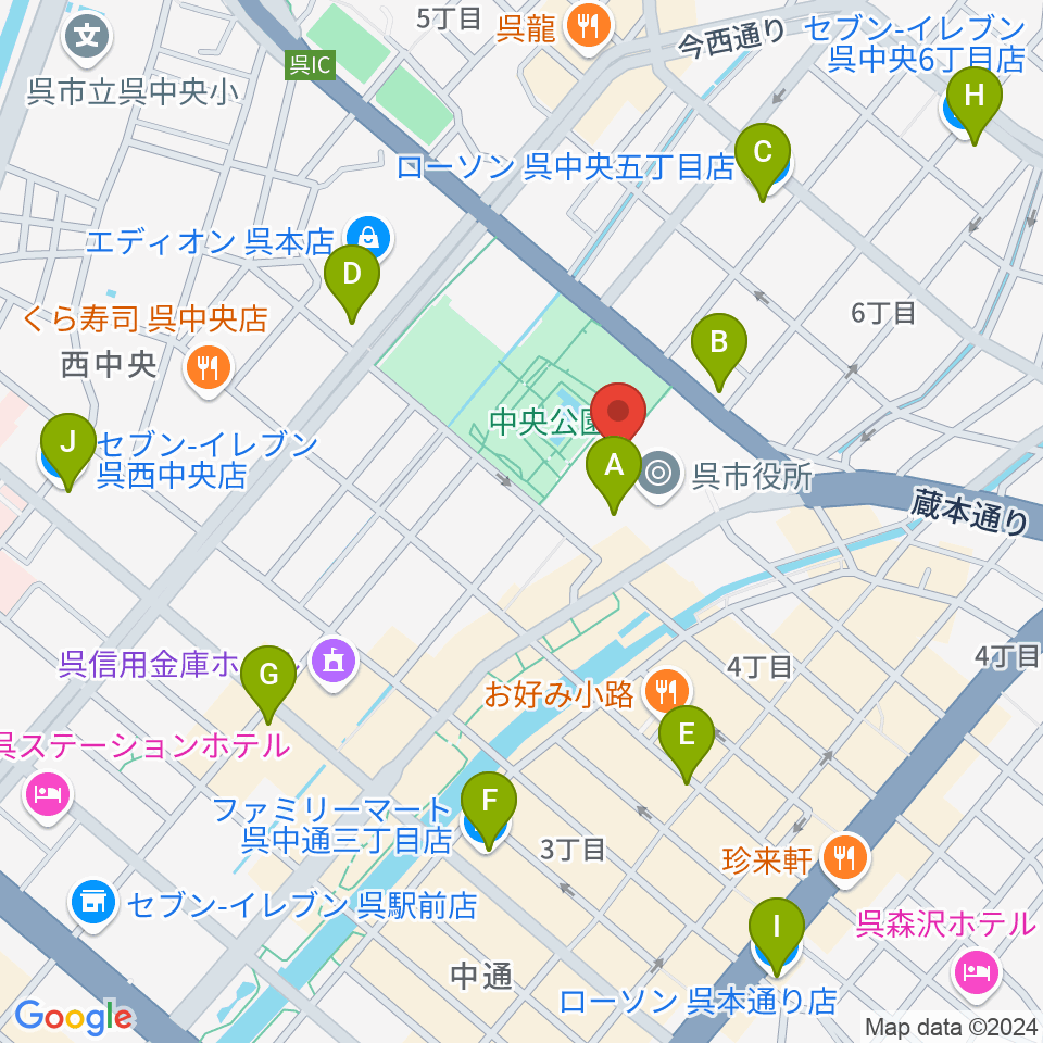 新日本造機ホール周辺のコンビニエンスストア一覧地図