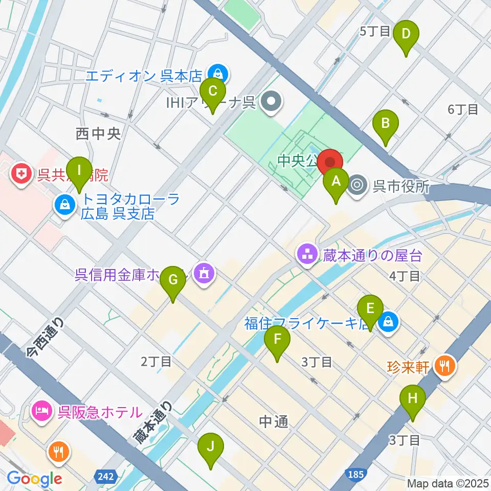 新日本造機ホール周辺のコンビニエンスストア一覧地図