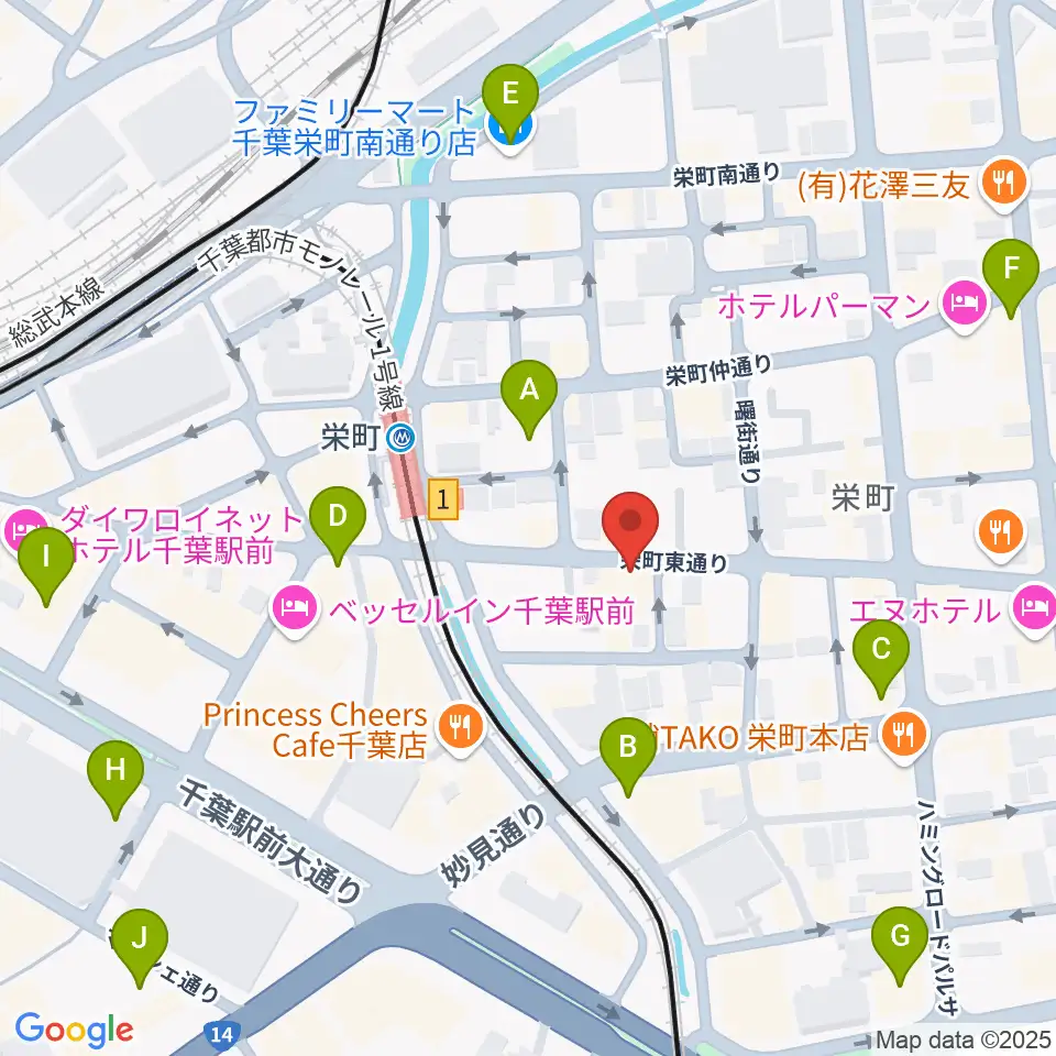 music lounge BAHAMA周辺のコンビニエンスストア一覧地図