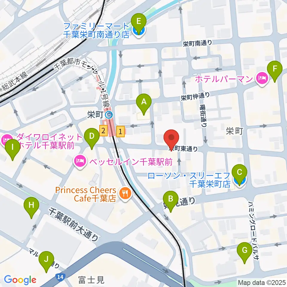 music lounge BAHAMA周辺のコンビニエンスストア一覧地図