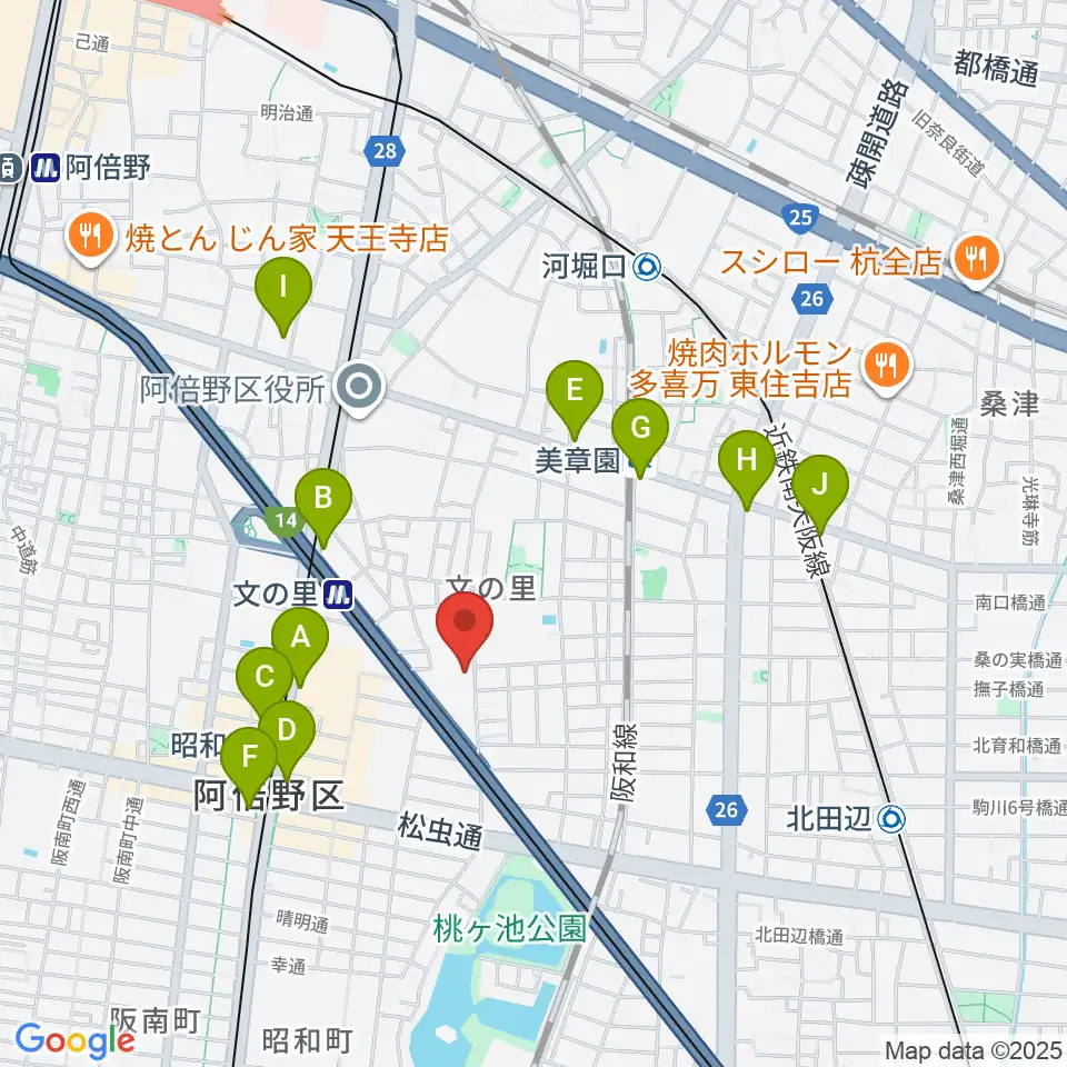 IS STUDIO周辺のコンビニエンスストア一覧地図
