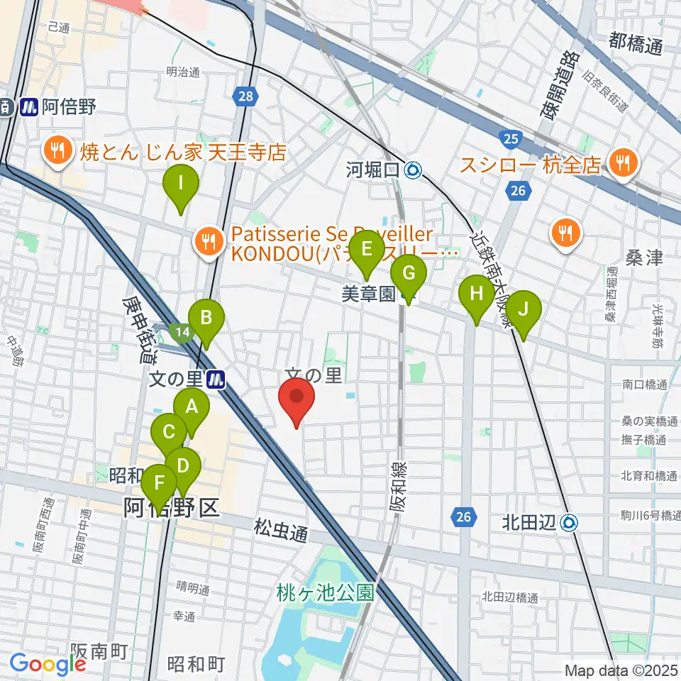 IS STUDIO周辺のコンビニエンスストア一覧地図