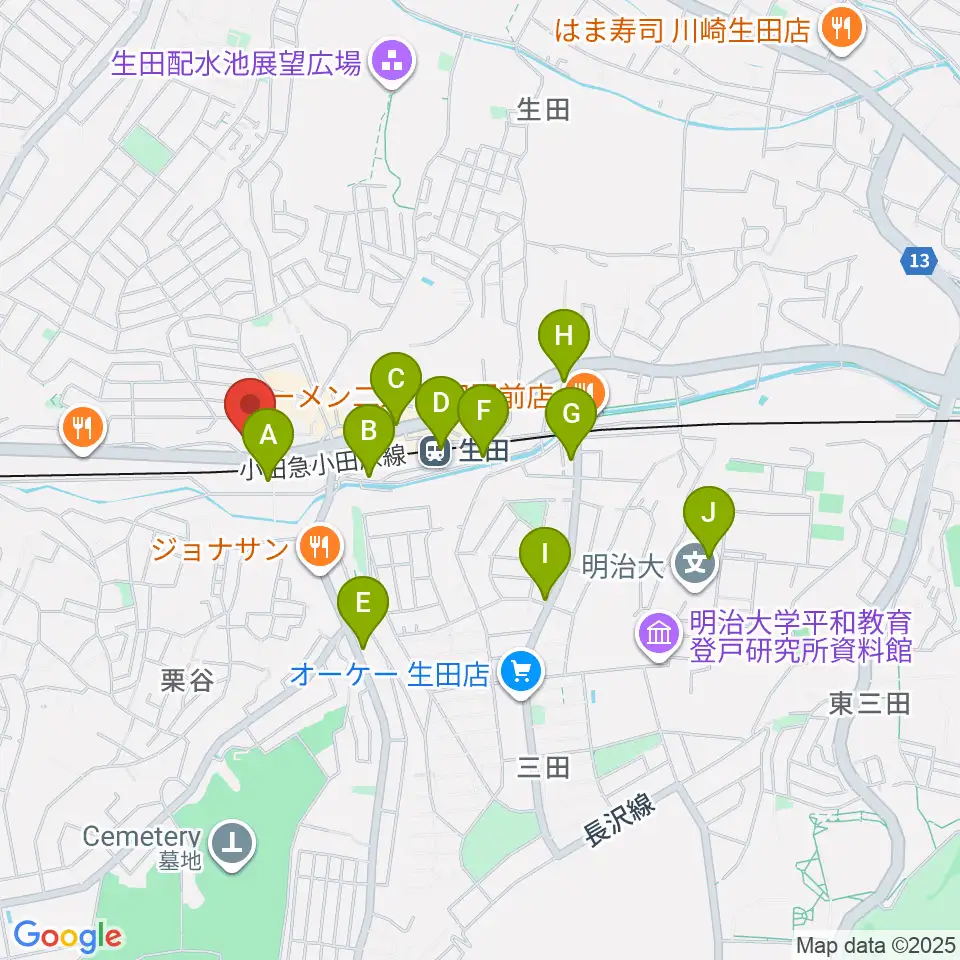 サウンドスタジオ ドーン周辺のコンビニエンスストア一覧地図