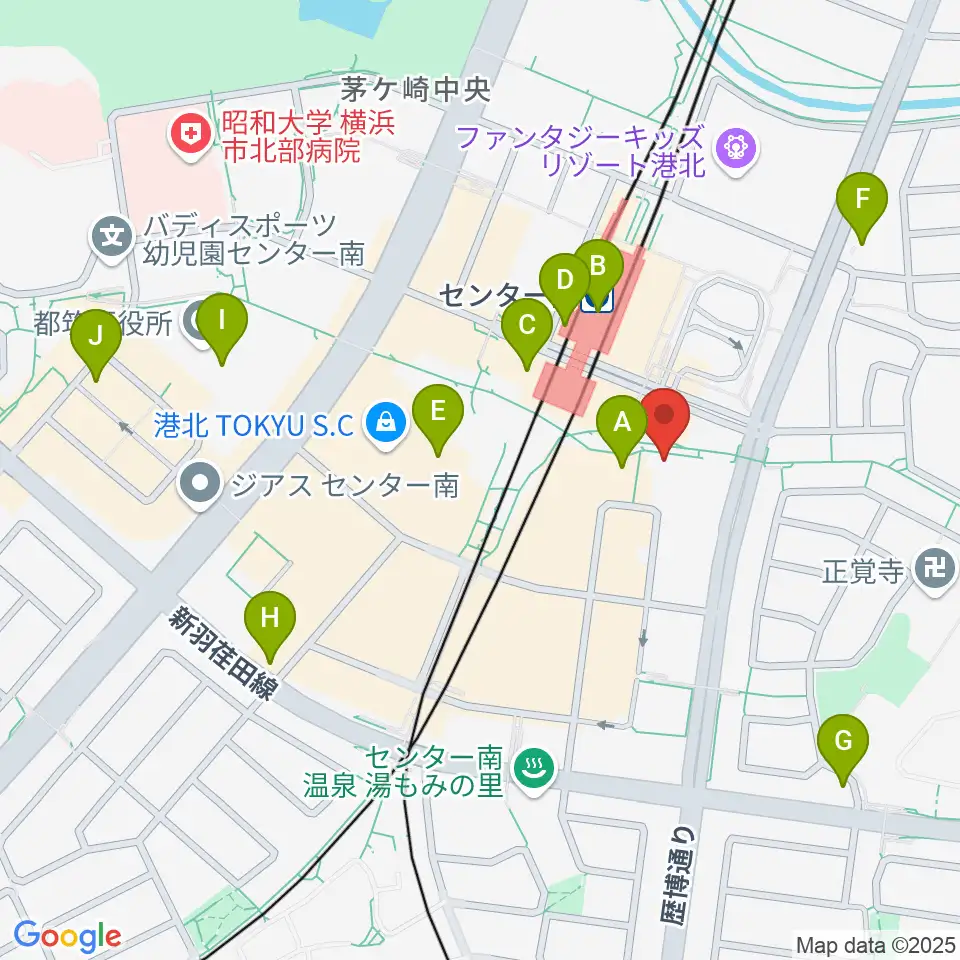 音楽サロンAria周辺のコンビニエンスストア一覧地図