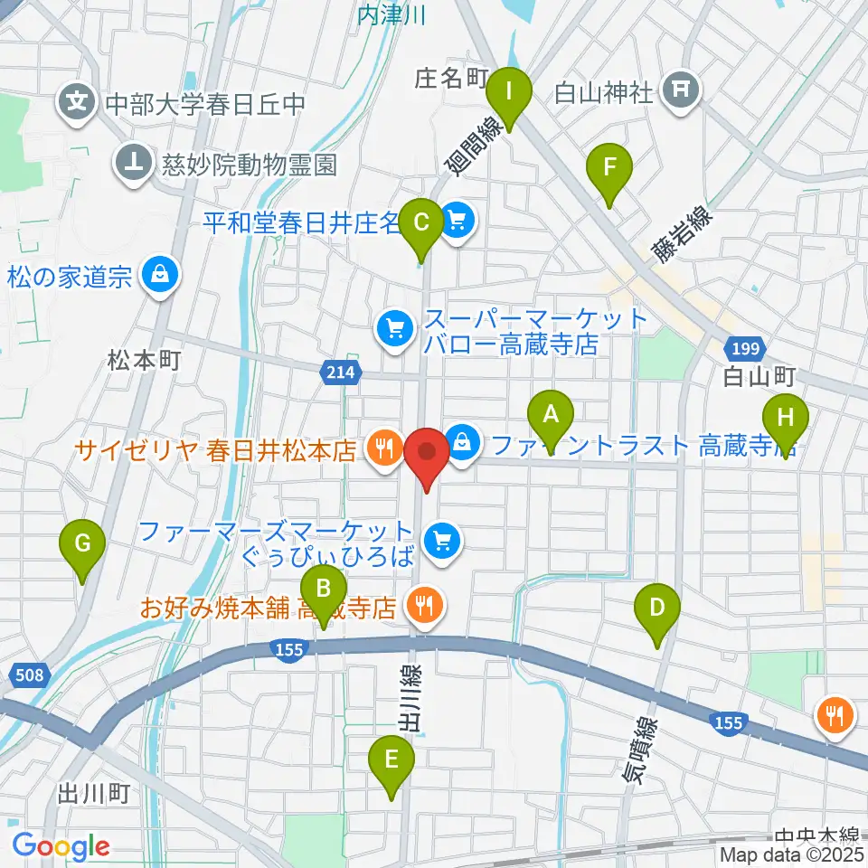 Bizen Works周辺のコンビニエンスストア一覧地図