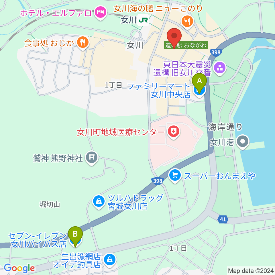 GLIDE周辺のコンビニエンスストア一覧地図