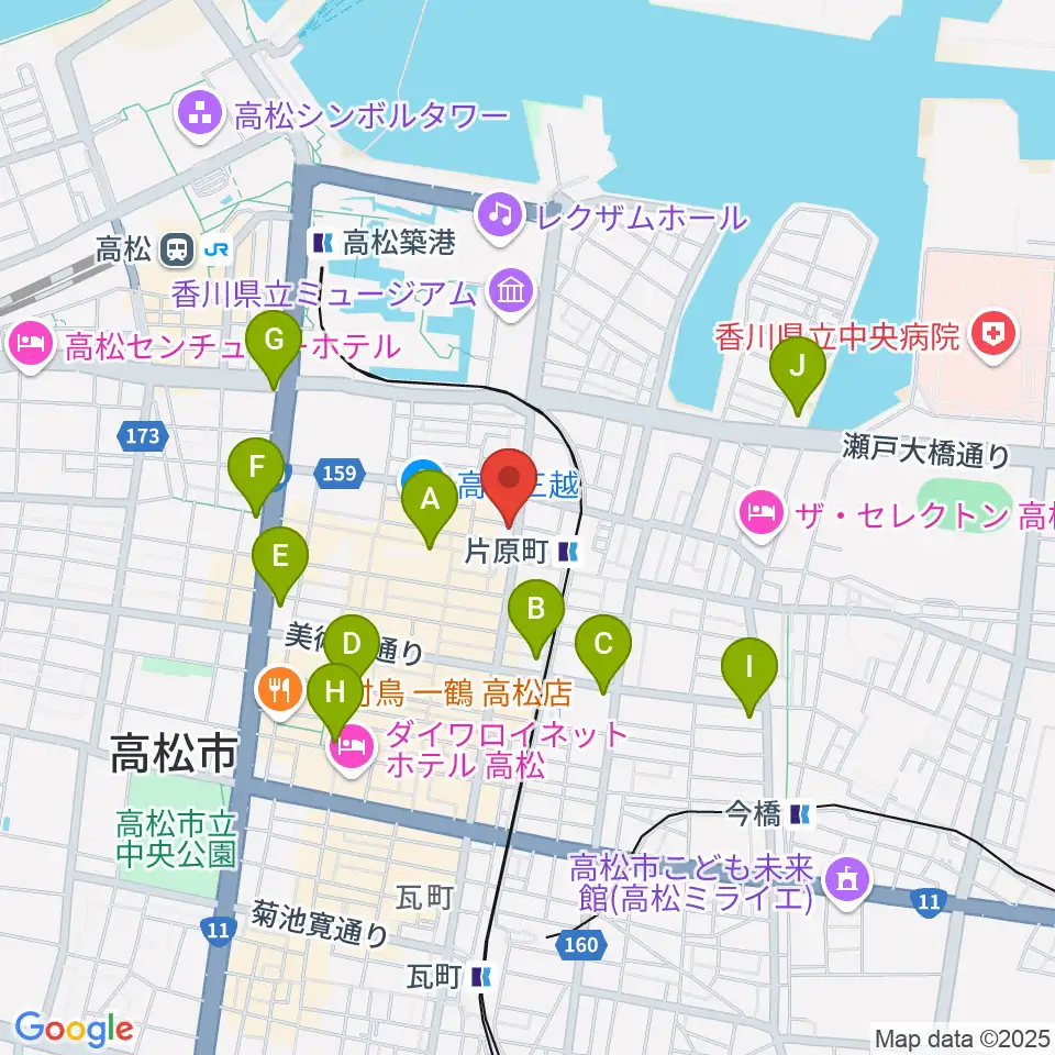 MUSIC FARM周辺のコンビニエンスストア一覧地図