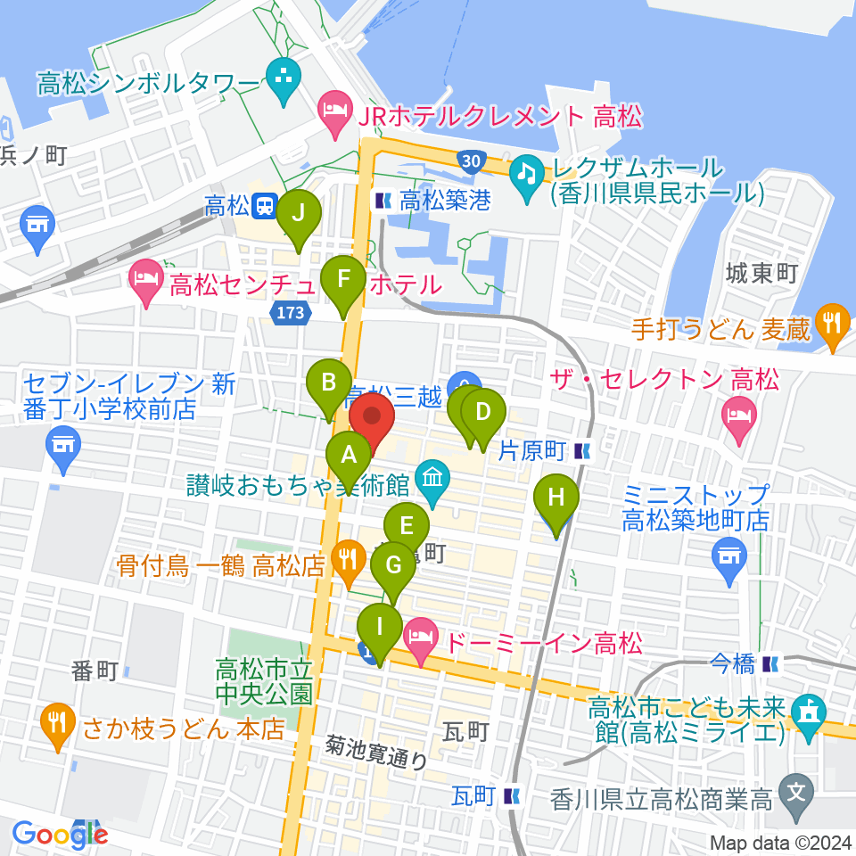 add9 Guitars周辺のコンビニエンスストア一覧地図