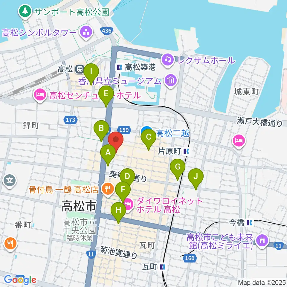 add9 Guitars周辺のコンビニエンスストア一覧地図