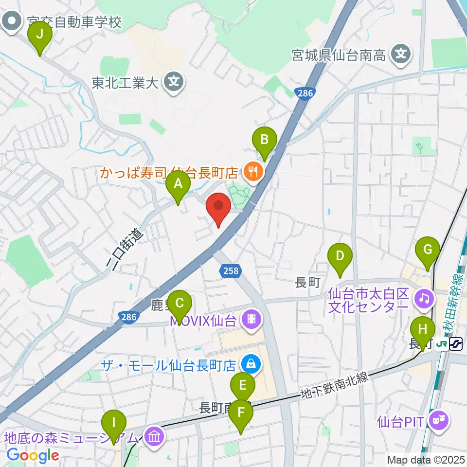 ピアノ教室 ポコアポコ周辺のコンビニエンスストア一覧地図