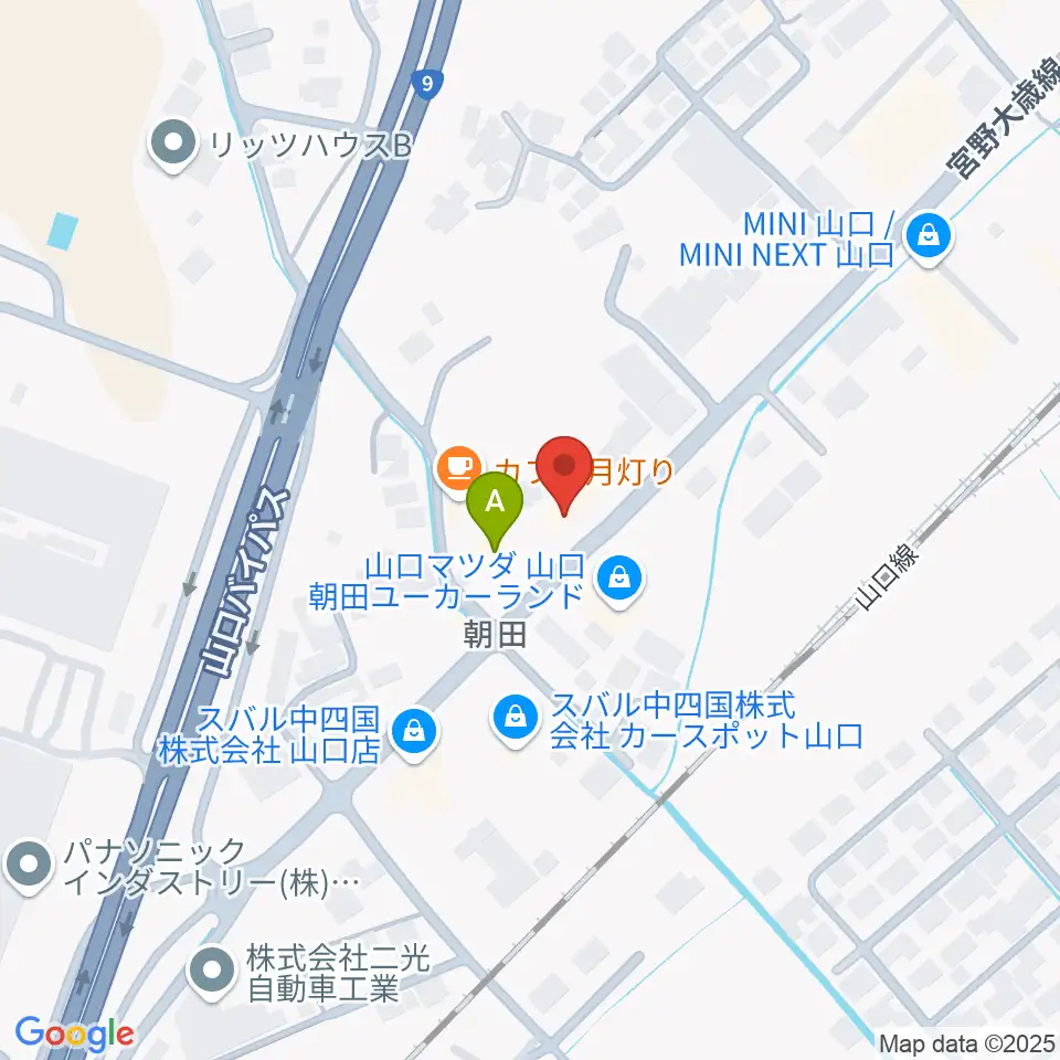 下関十字堂楽器店 ウインドぷらす周辺のコンビニエンスストア一覧地図