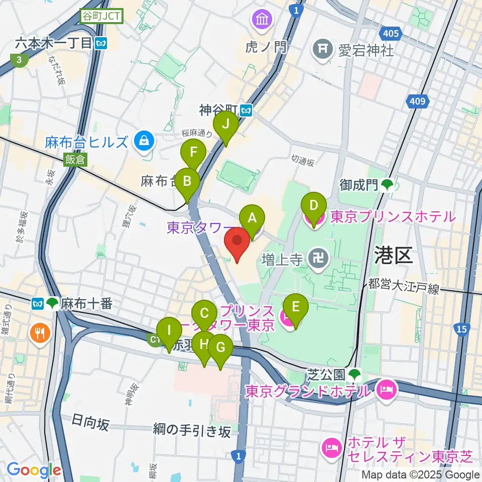 スターライズタワー周辺のコンビニエンスストア一覧地図