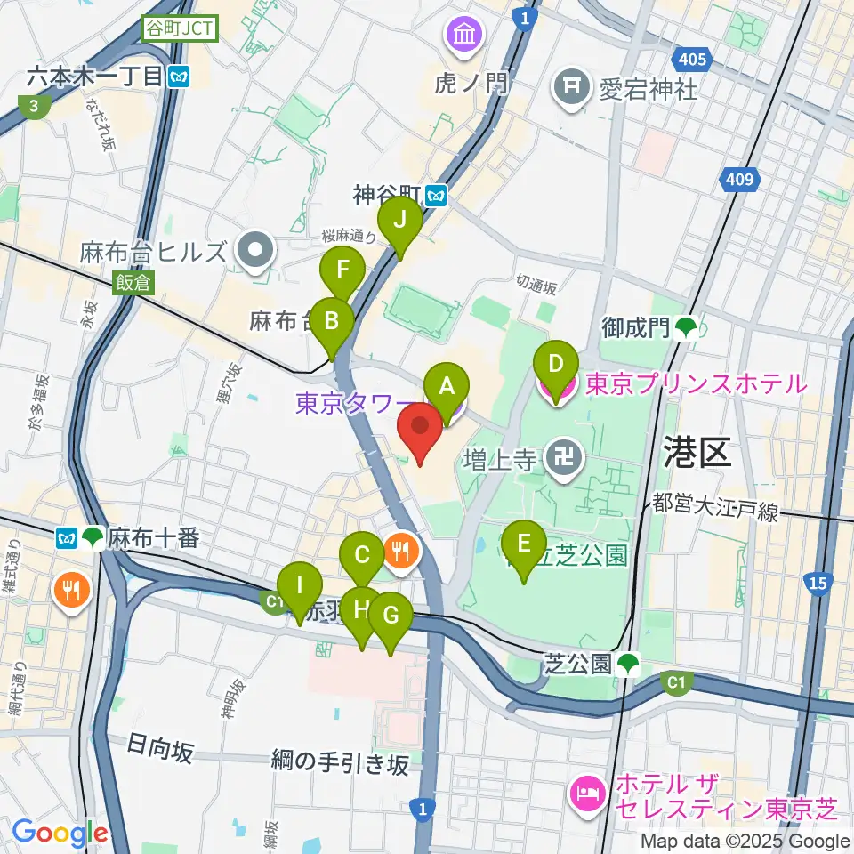スターライズタワー周辺のコンビニエンスストア一覧地図