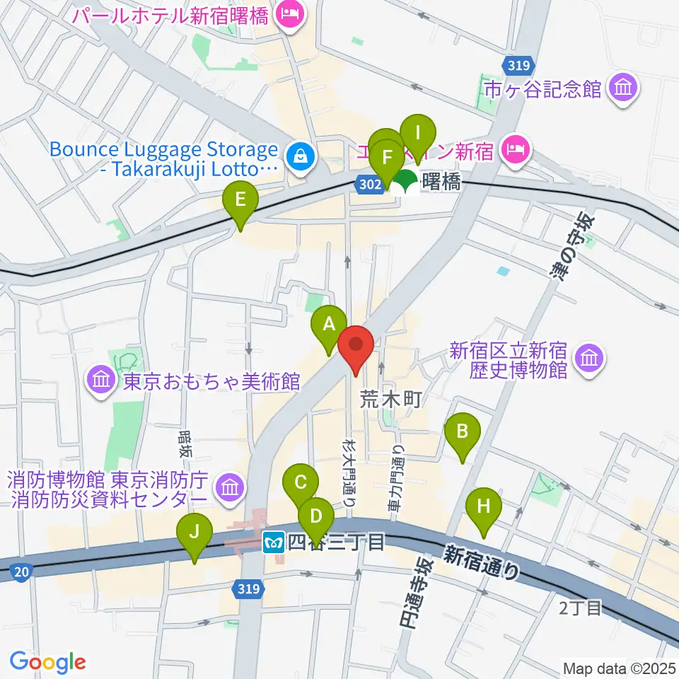 Bar un.10周辺のコンビニエンスストア一覧地図