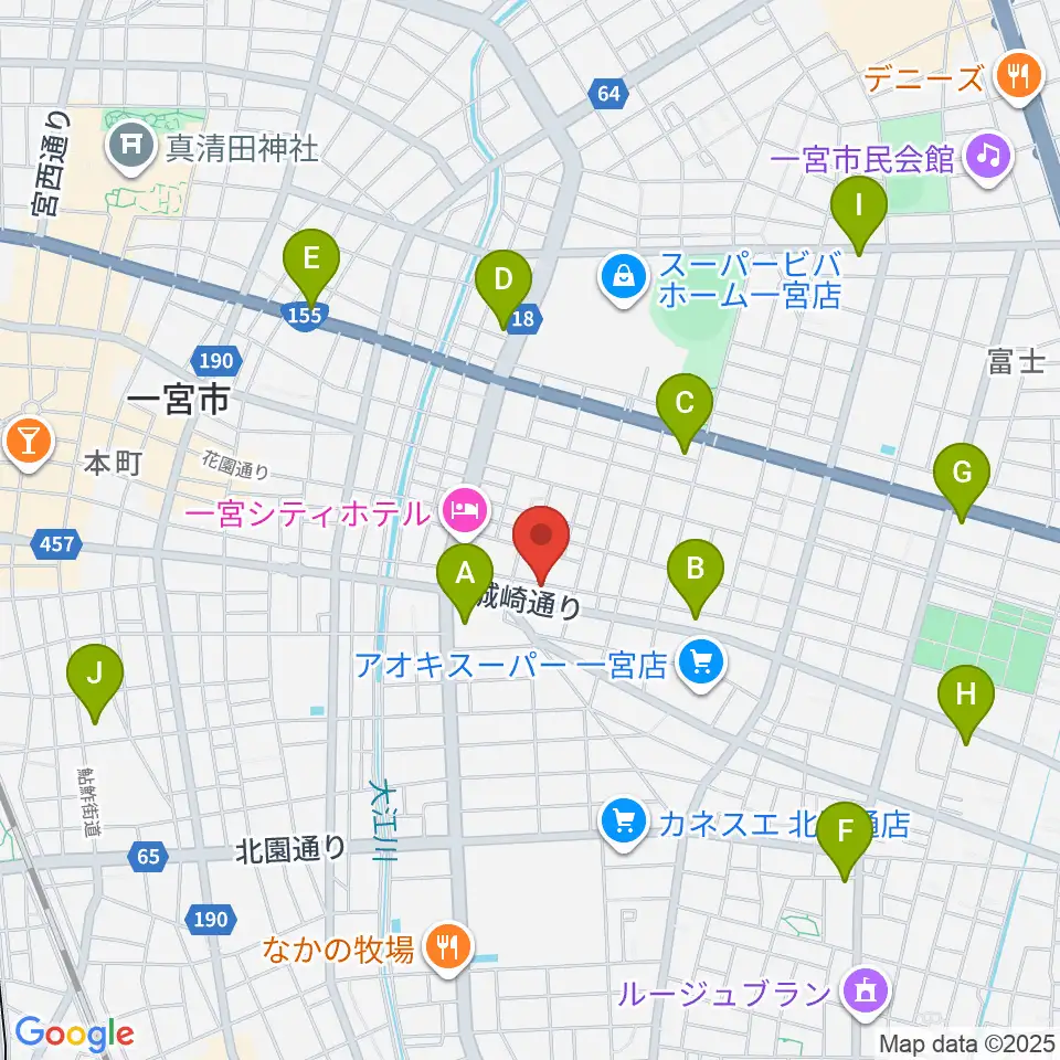 Studio 3km周辺のコンビニエンスストア一覧地図