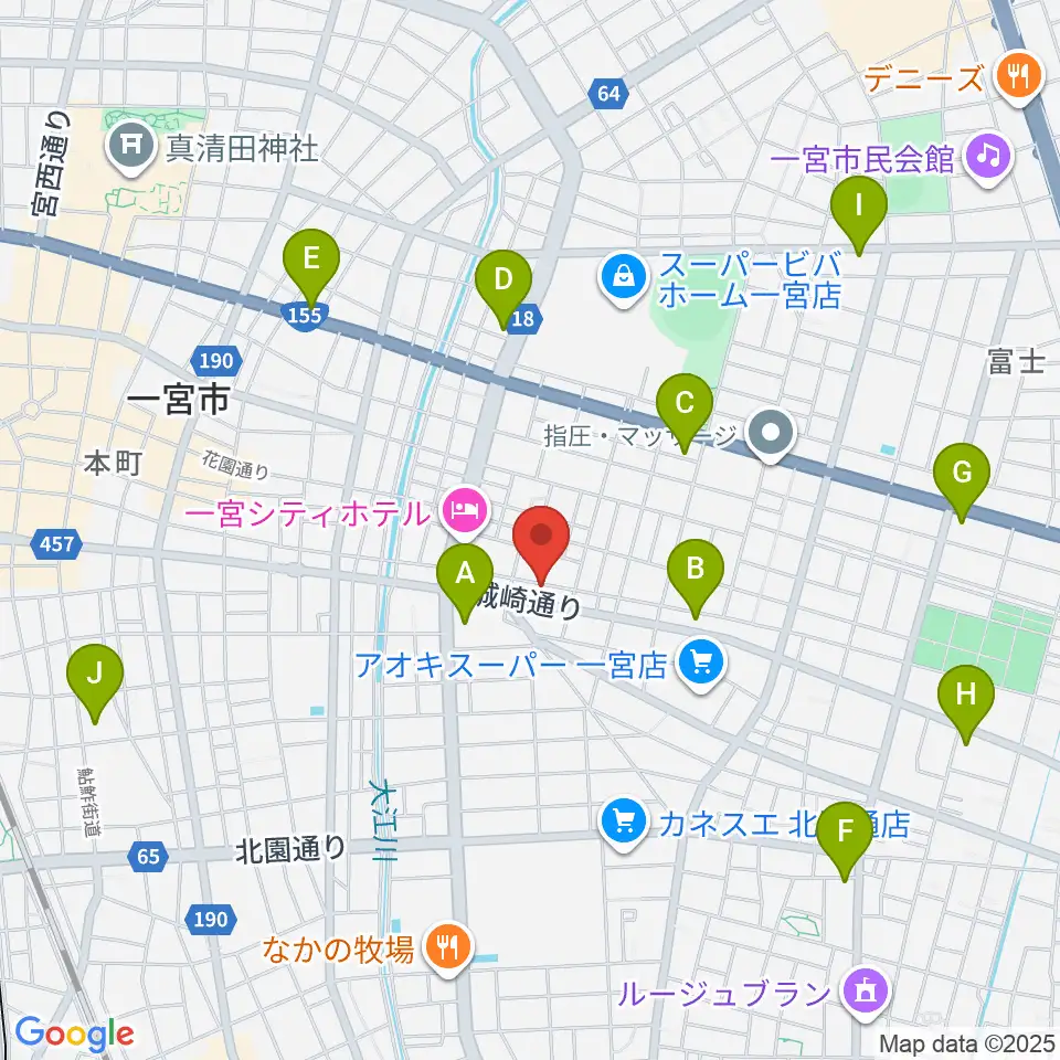 Studio 3km周辺のコンビニエンスストア一覧地図