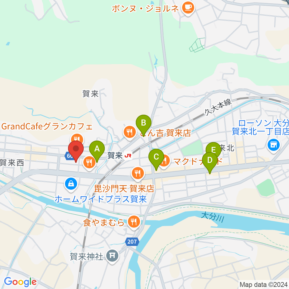 ソニコドラム教室周辺のコンビニエンスストア一覧地図