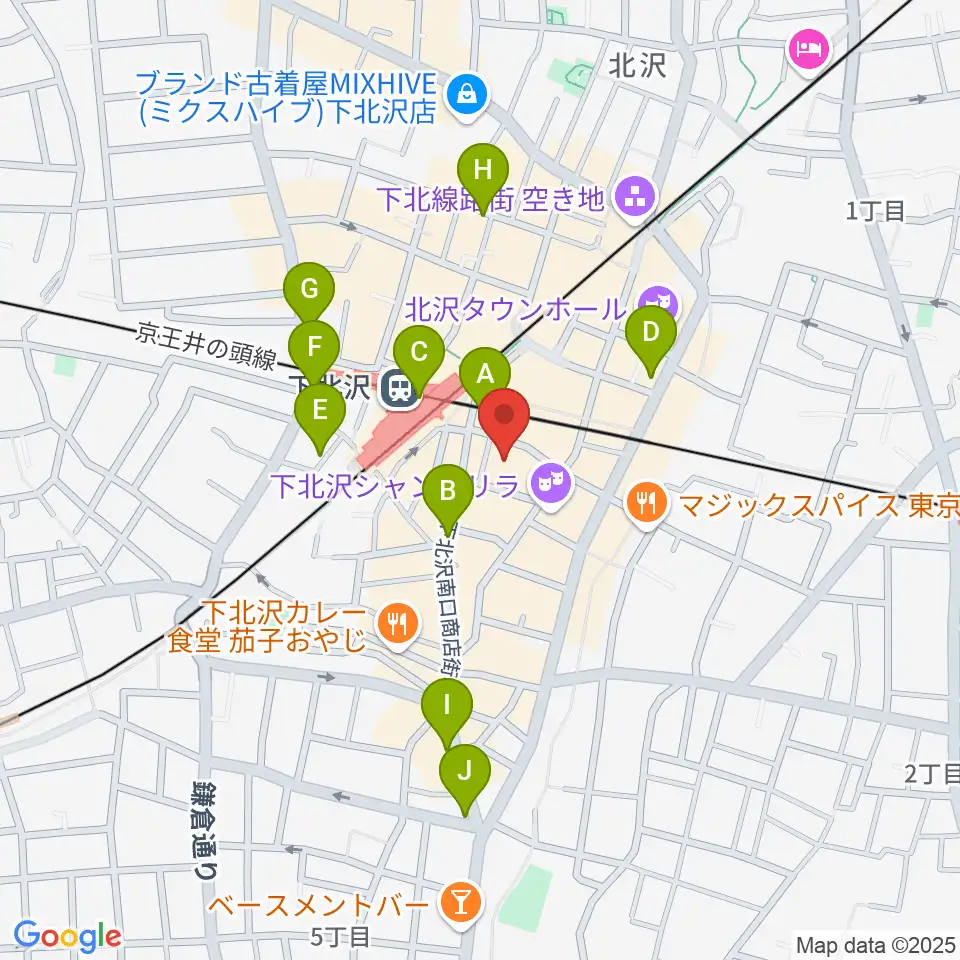 LANDRUTH ランドルース周辺のコンビニエンスストア一覧地図