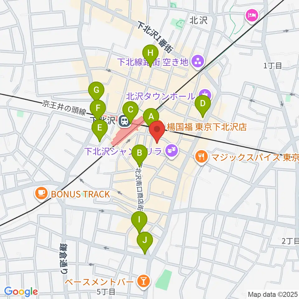 LANDRUTH ランドルース周辺のコンビニエンスストア一覧地図