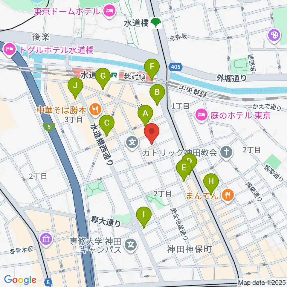 アクアダクトスタジオ周辺のコンビニエンスストア一覧地図