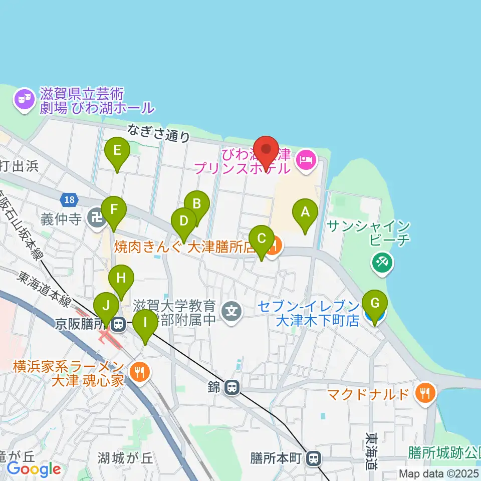 ウカルちゃんアリーナ周辺のコンビニエンスストア一覧地図