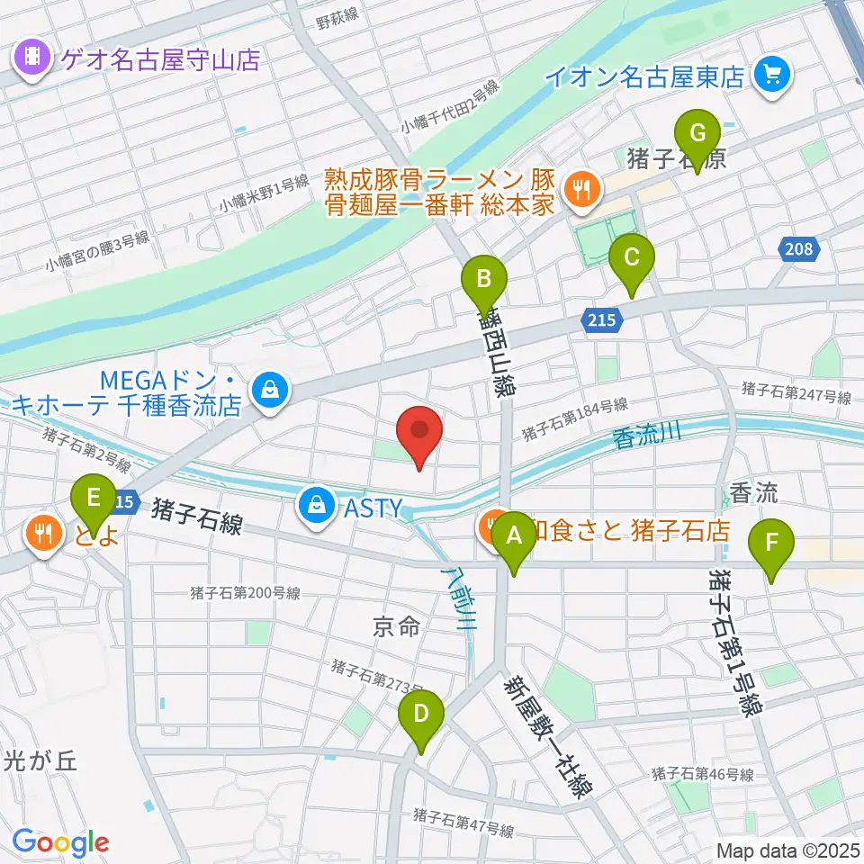 STUDIO SONGS周辺のコンビニエンスストア一覧地図