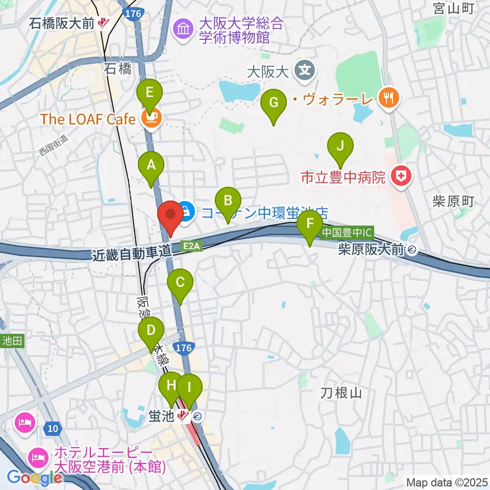 ナルホド周辺のコンビニエンスストア一覧地図