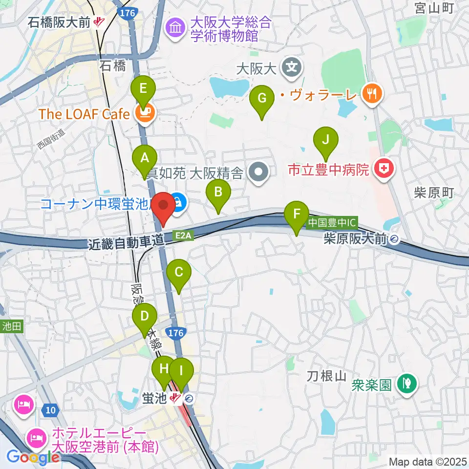 ナルホド周辺のコンビニエンスストア一覧地図