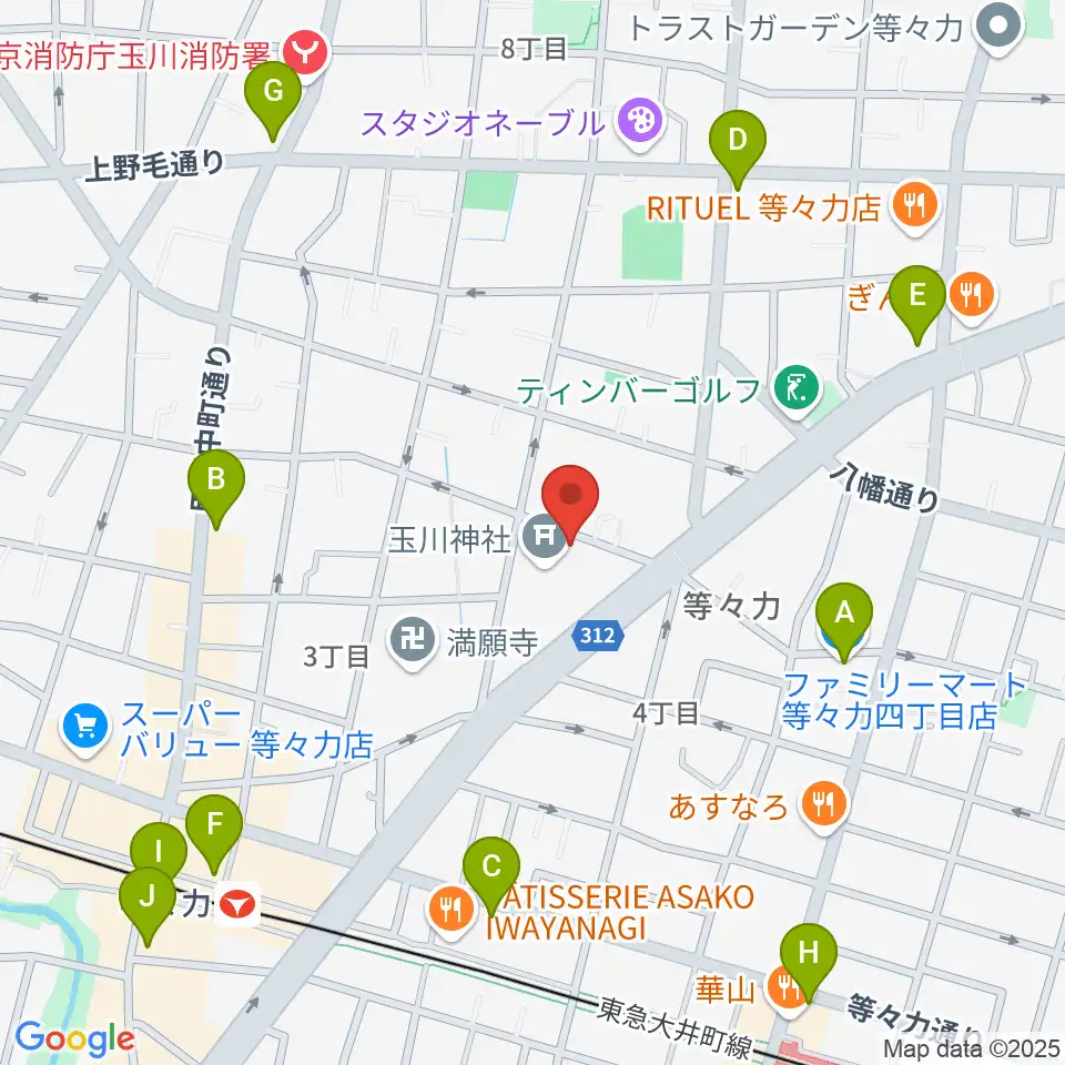 アソルハーモニクス周辺のコンビニエンスストア一覧地図