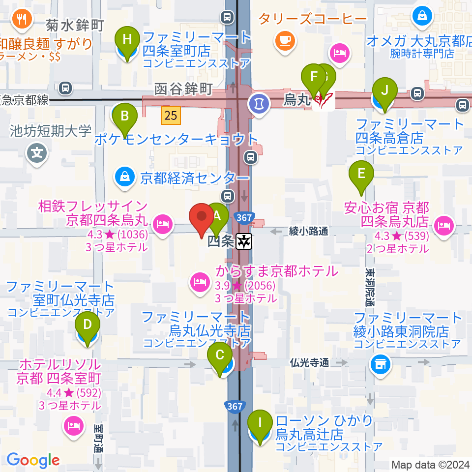 株式会社サロット周辺のコンビニエンスストア一覧地図