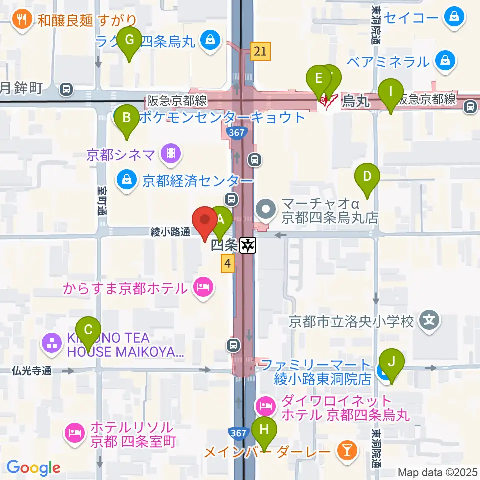 株式会社サロット周辺のコンビニエンスストア一覧地図