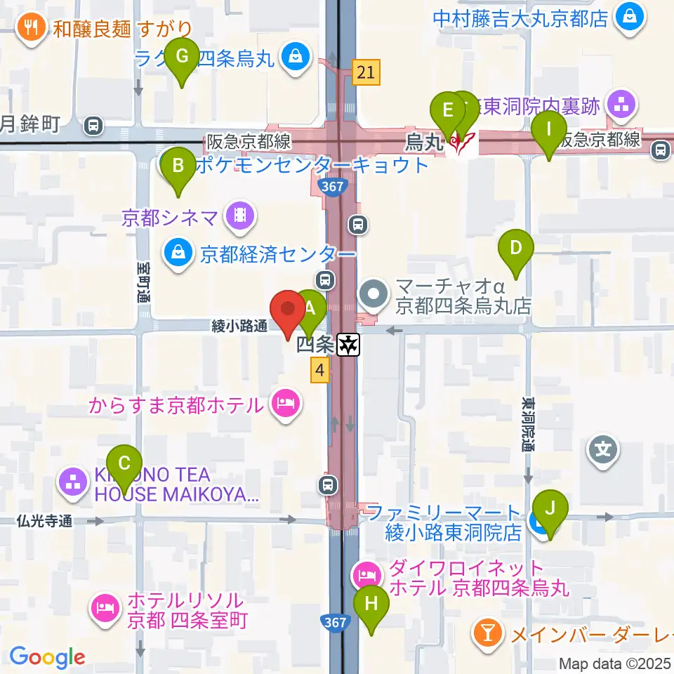 株式会社サロット周辺のコンビニエンスストア一覧地図