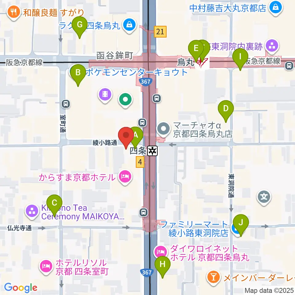 株式会社サロット周辺のコンビニエンスストア一覧地図