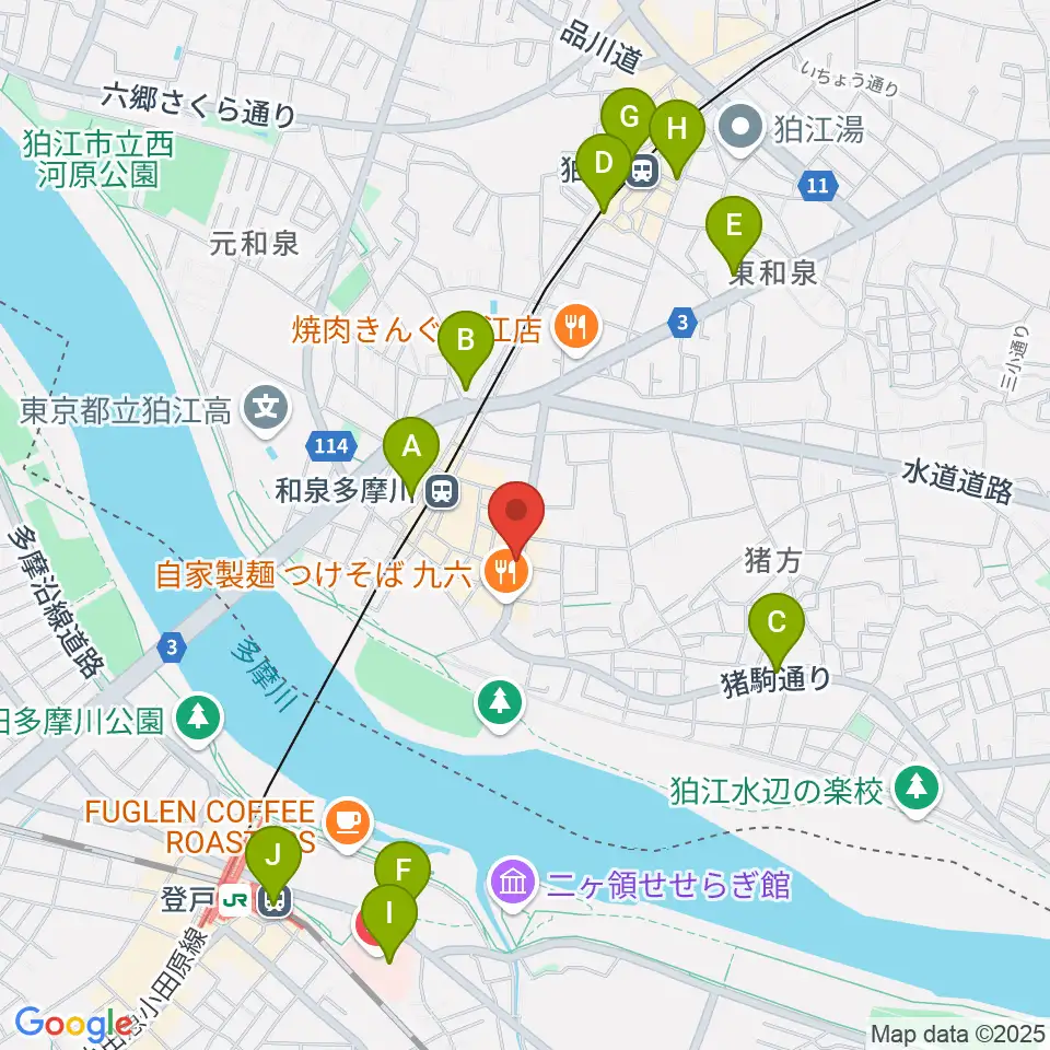 アイスタジオ周辺のコンビニエンスストア一覧地図