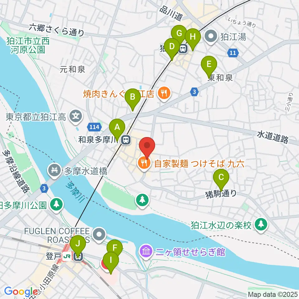 アイスタジオ周辺のコンビニエンスストア一覧地図