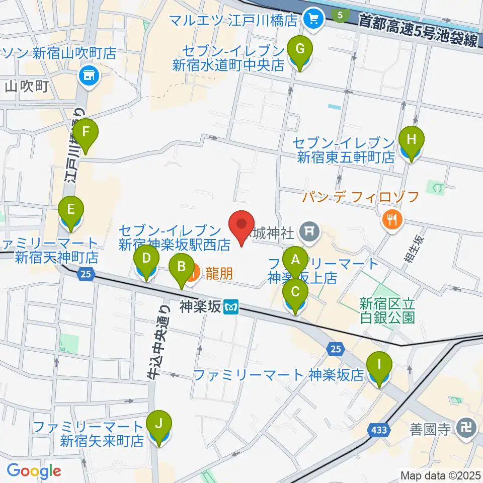 大洋レコード周辺のコンビニエンスストア一覧地図