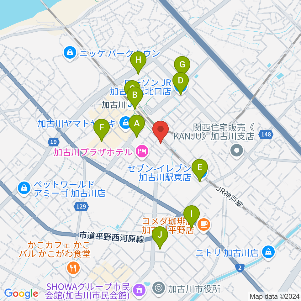 Soulfunktion Guitar School周辺のコンビニエンスストア一覧地図