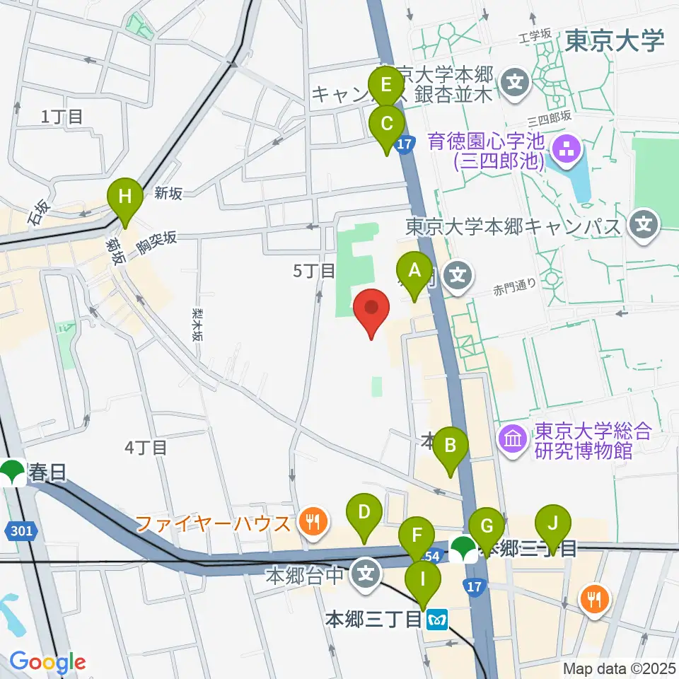グランデスオノ周辺のコンビニエンスストア一覧地図