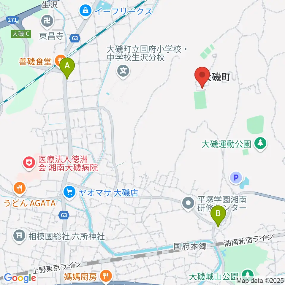 FM湘南マジックウェイブ周辺のコンビニエンスストア一覧地図