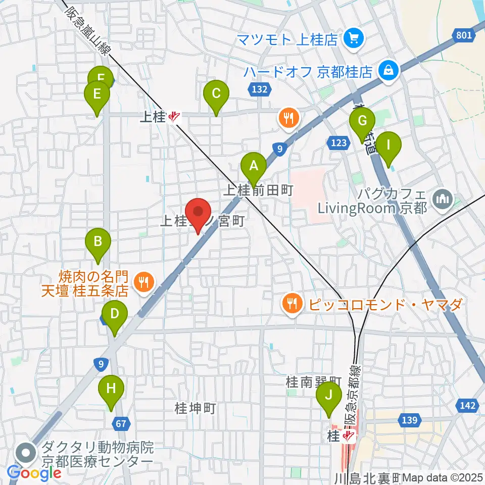 マイミュージック音楽教室周辺のコンビニエンスストア一覧地図