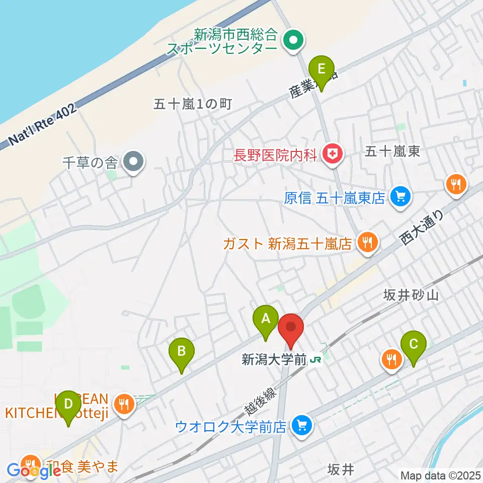 スタジオアップル周辺のコンビニエンスストア一覧地図