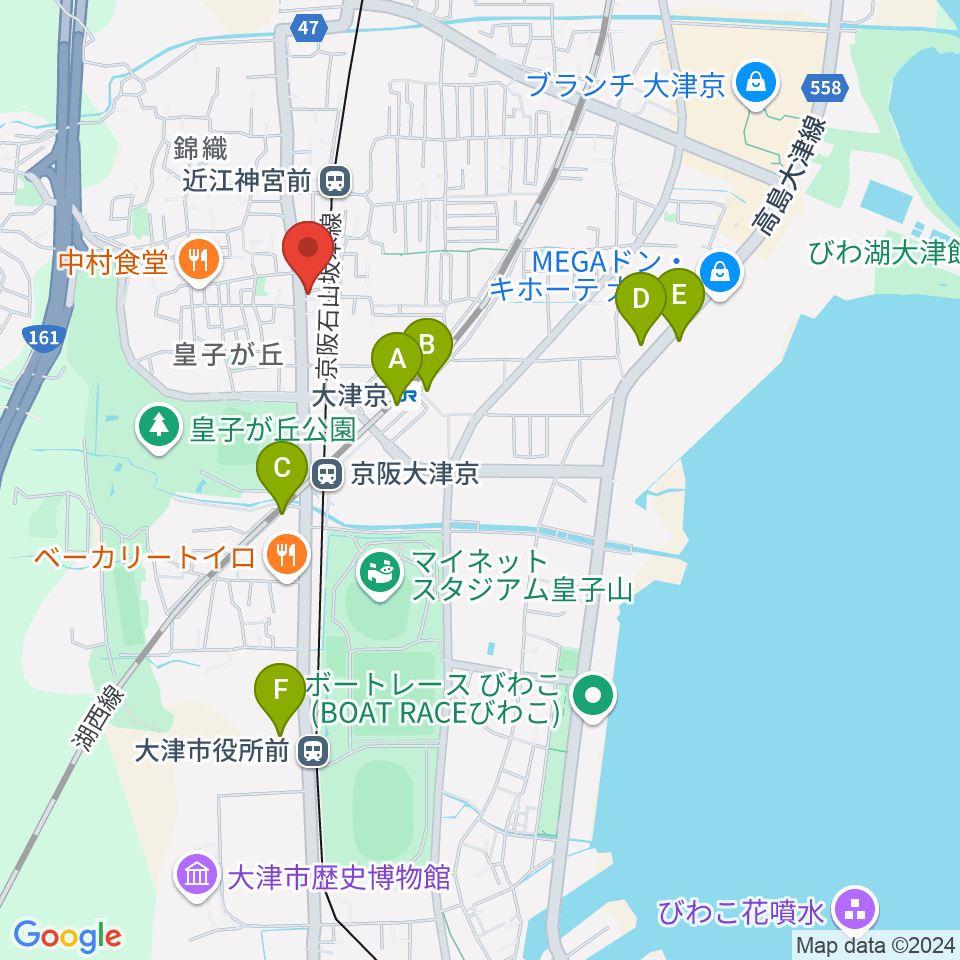 ヒラヤマ管楽器工房周辺のコンビニエンスストア一覧地図