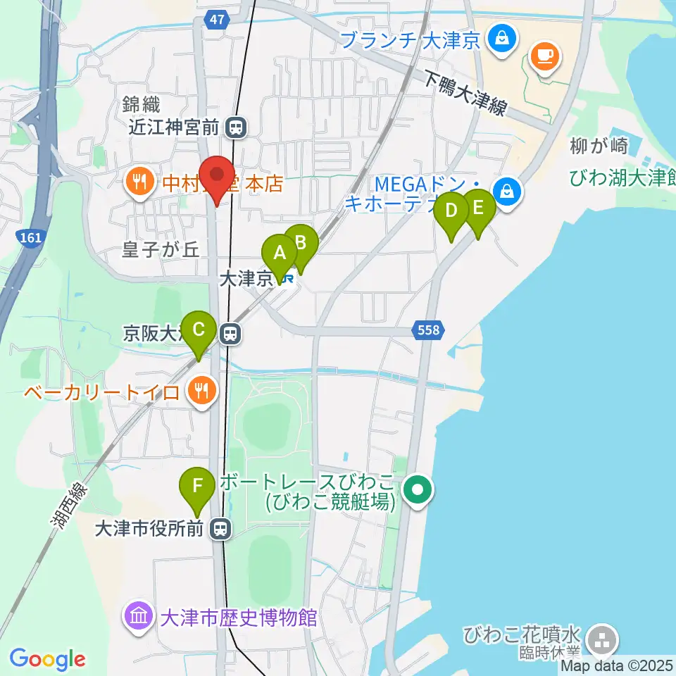 ヒラヤマ管楽器工房周辺のコンビニエンスストア一覧地図