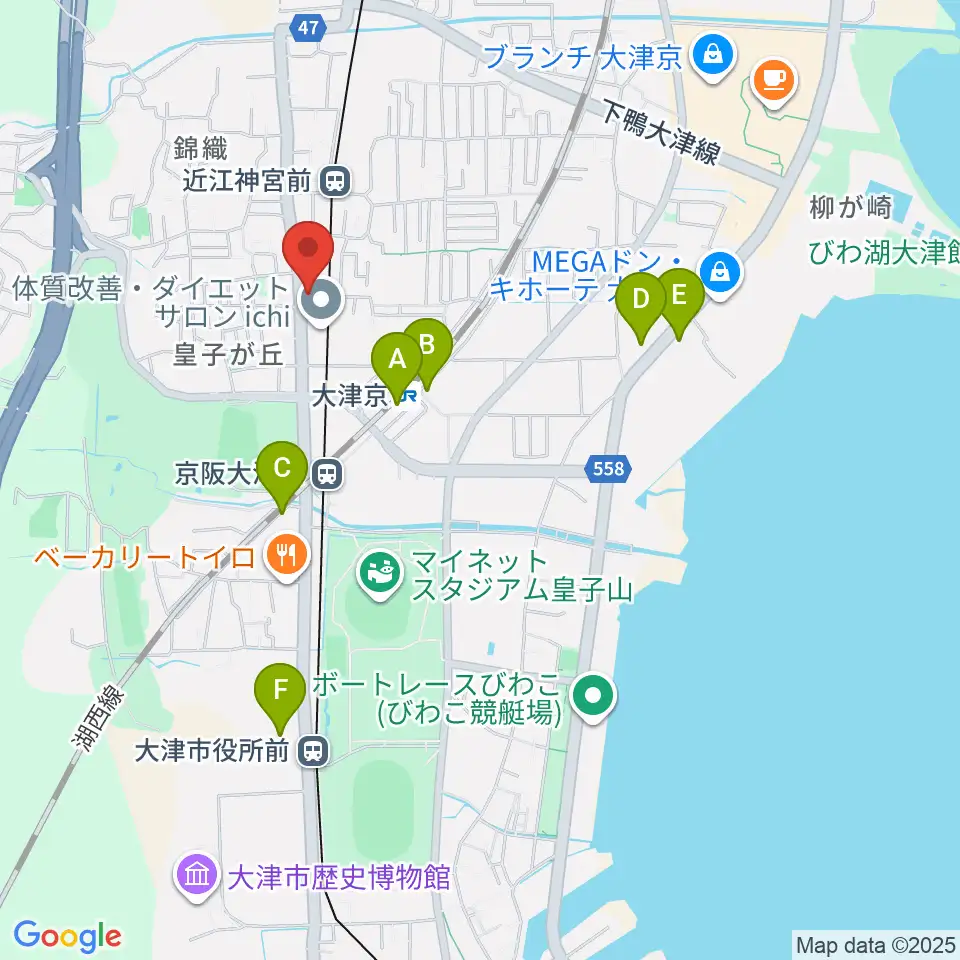 ヒラヤマ管楽器工房周辺のコンビニエンスストア一覧地図