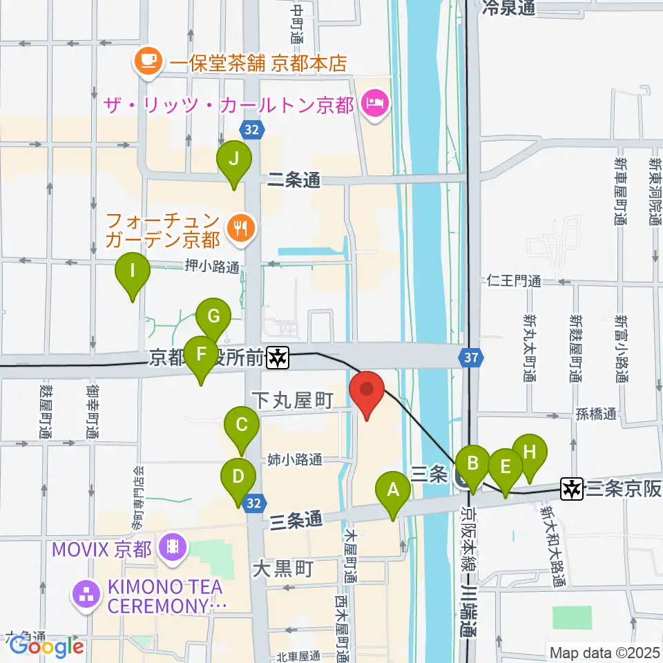 ライブスポットラグ周辺のコンビニエンスストア一覧地図
