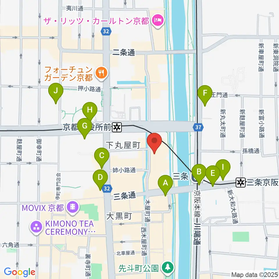 ライブスポットラグ周辺のコンビニエンスストア一覧地図
