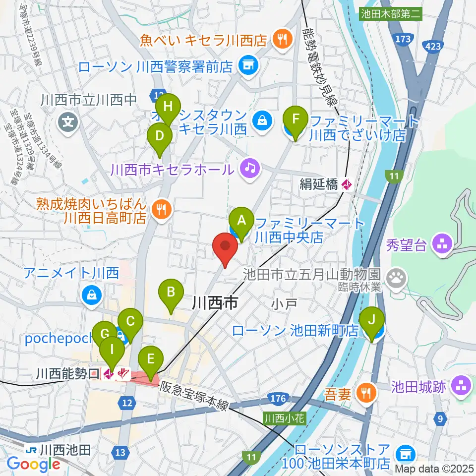OTO BEACH周辺のコンビニエンスストア一覧地図