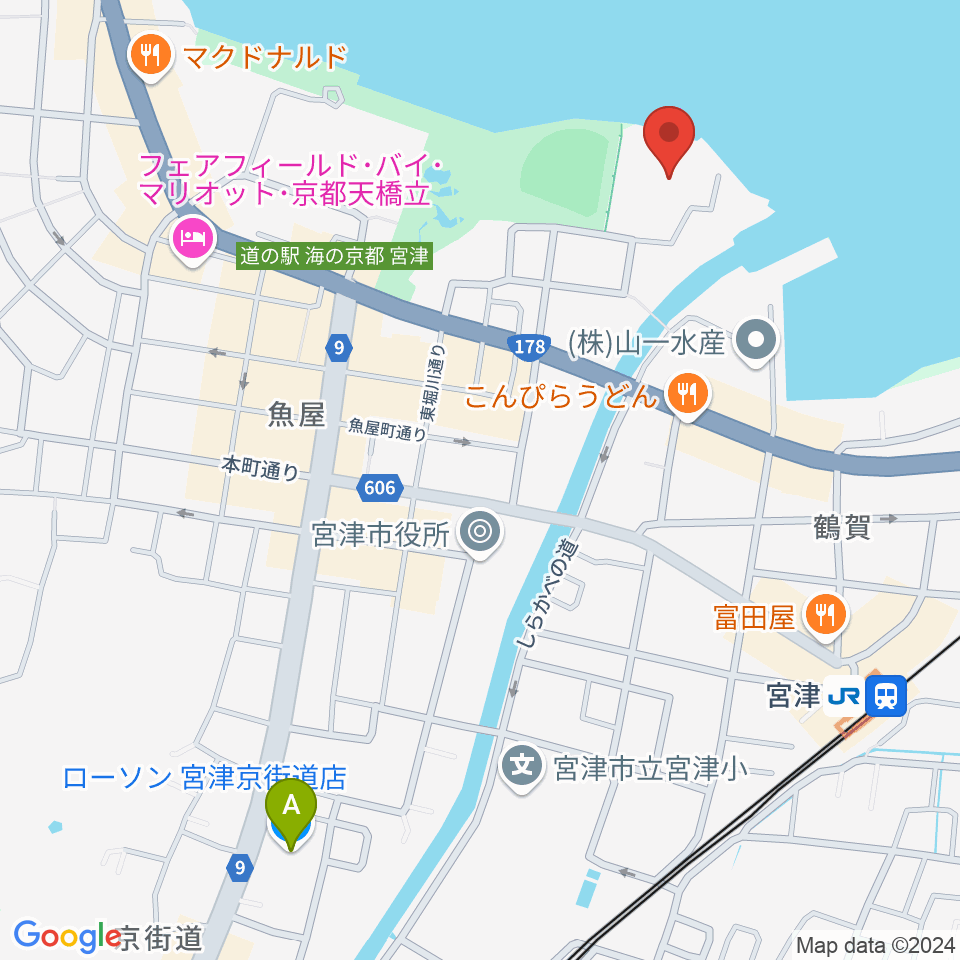 みやづ歴史の館周辺のコンビニエンスストア一覧地図